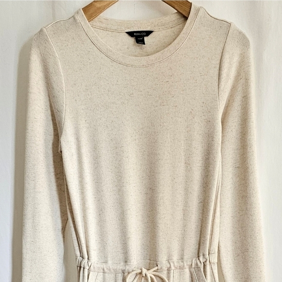 🇨🇦 RW&CO Loungewear Long Sleeve Knit Midi Dress - Picture 4 of 16